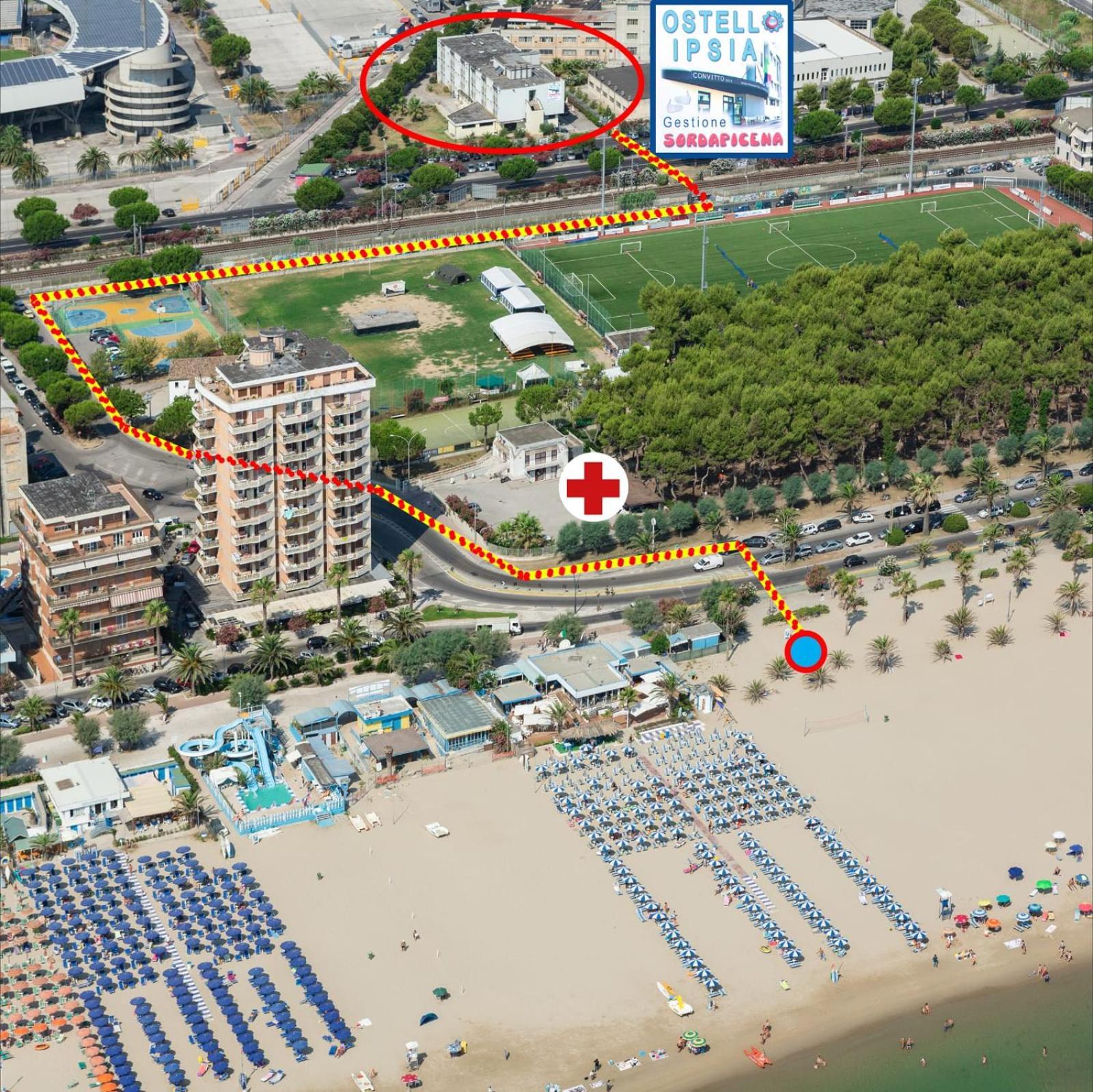 Ostello Ipsia San Benedetto del Tronto Exterior foto
